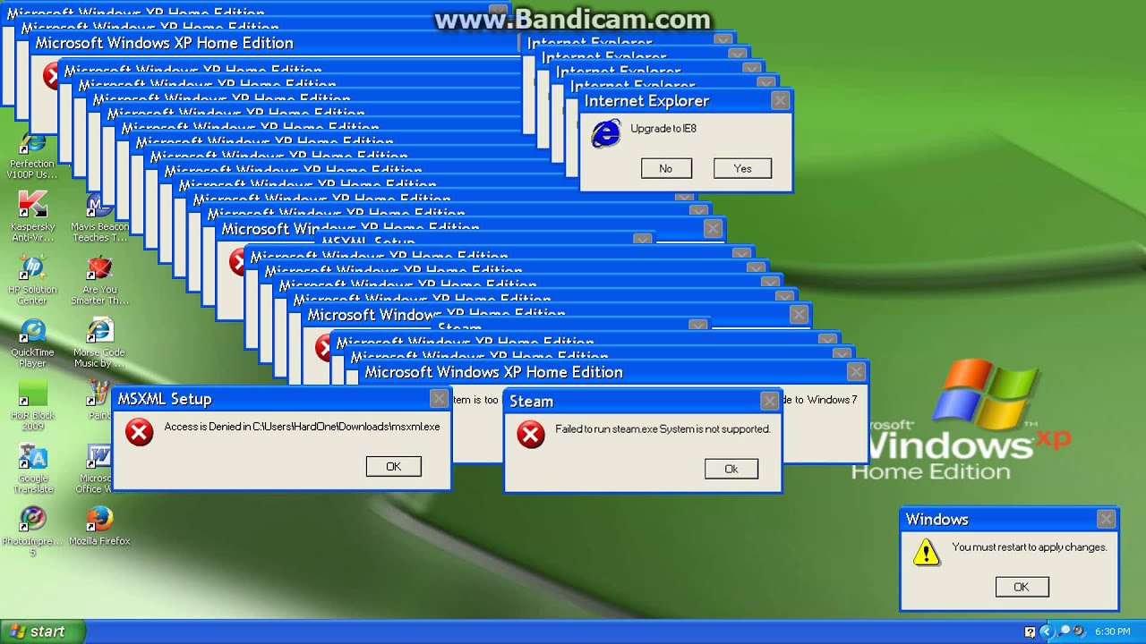 Windows 7+XP Error Music Dangerous Successive Windows YouTube