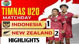 Indonesia u20 (1)vs(2) New zealand u20 ||Highlight All goal 2023