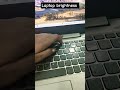 laptop ki brightness kam jada kaise karen #laptop #brightnesses #laptopbrightness #learning #screen