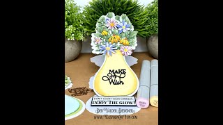 Pop Up Floral Vase Easel Card with Deb Valder