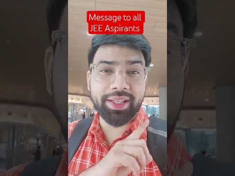 All Thes best for your JEE Advanced 2026! You can watch my video on Exam Day Strategy for JEE #short