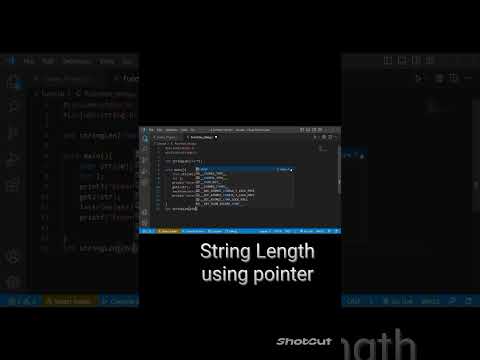 Find string length