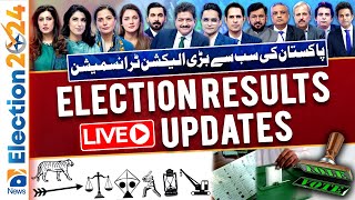 🔴LIVE ELECTIONS RESULTS 2024 UPDATES | Geo News Election Transmission | GENERAL ELECTIONS image