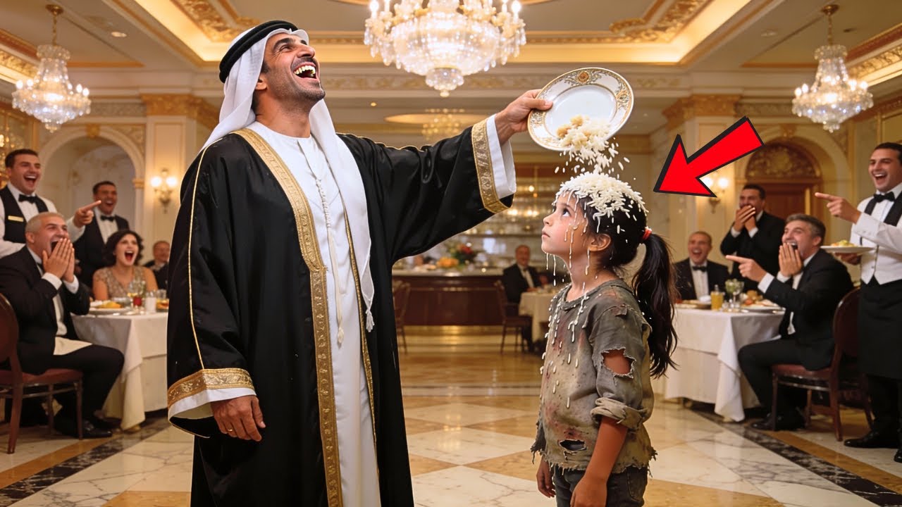 FATA SĂRACĂ SE UMILEȘTE PENTRU MÂNCARE… MILIARDARUL A BATJOCORIT-O, IAR DUPĂ CÂTEVA MINUTE L-A REDUS