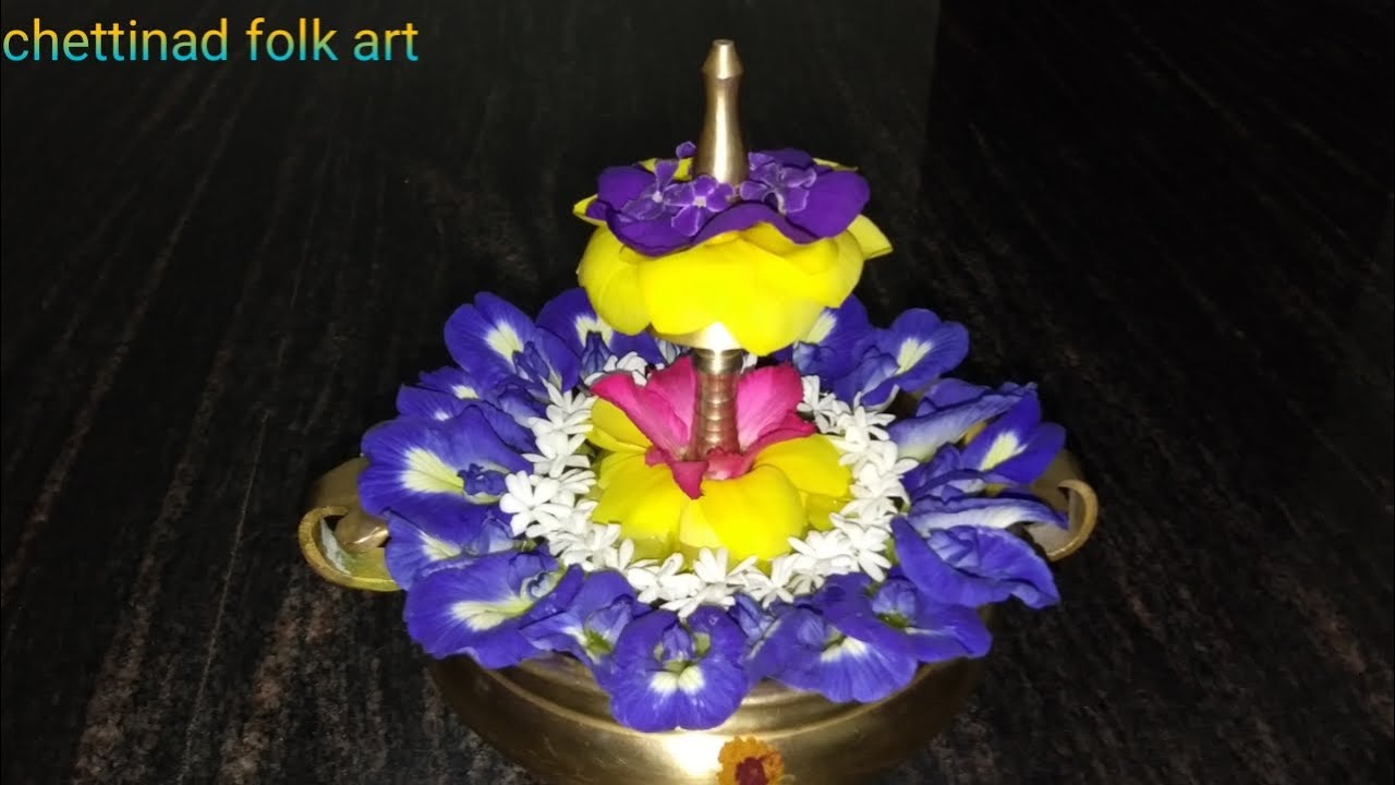 Small urli Decoration//Festival Poo Decoration//