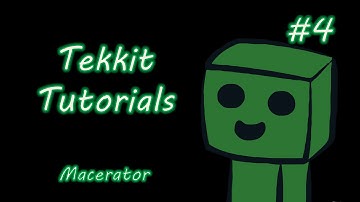 "Minecraft Tekkit" Tutorials #4 - Macerator