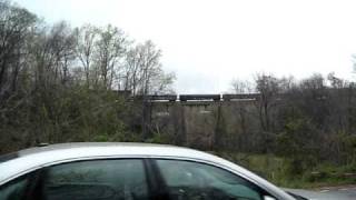 Freight train over Bostian Bridge, Statesville, NC