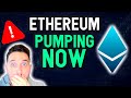 ETHEREUM PUMPING NOW! Last chance to accumulate altcoins!