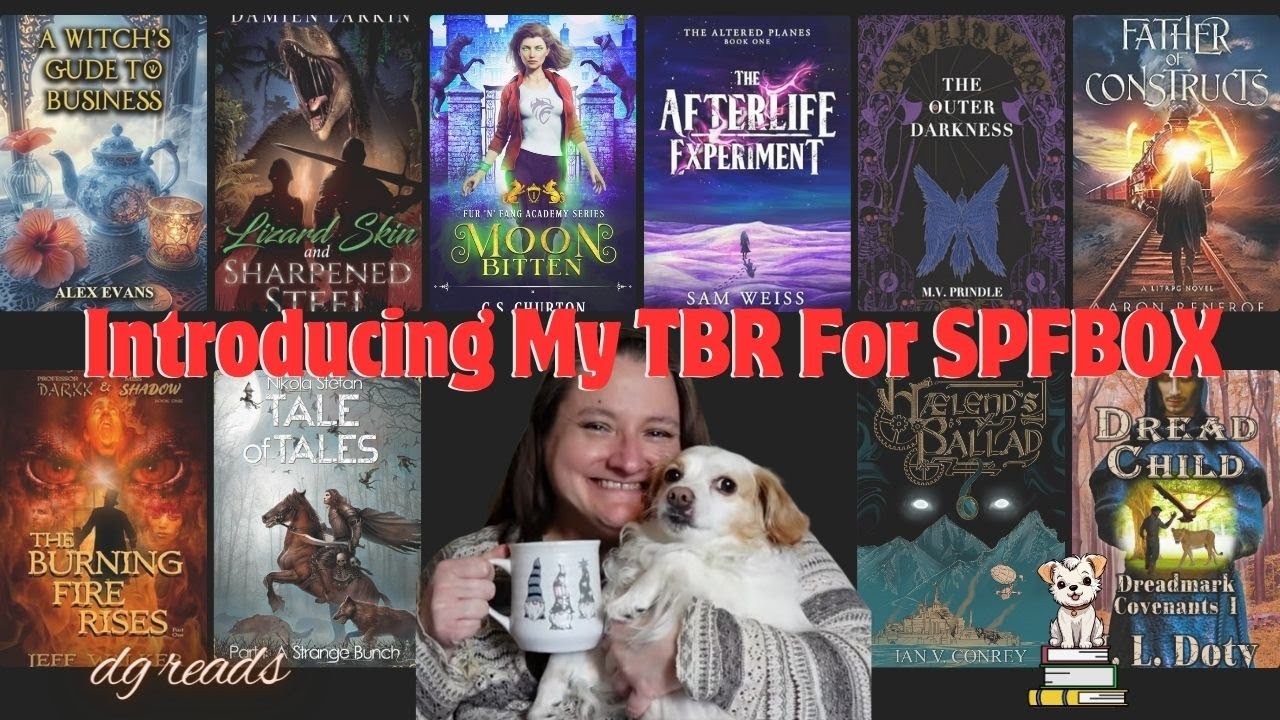 Introducing the ten books I will be reading for SPFBOX!