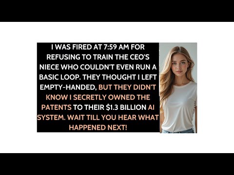 Fired At 7 59 AM For Saying No To The CEO S Niece They Forgot I Held The 1 3B Patent 1130