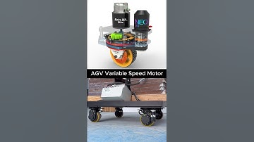 AGV Variable Speed Motor Steering Drive Wheel