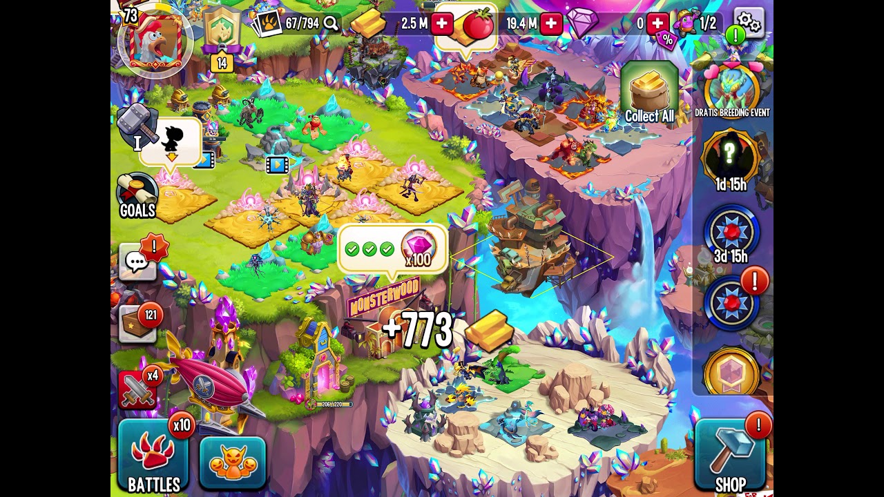 Monster legends: Exumancer tales challenge