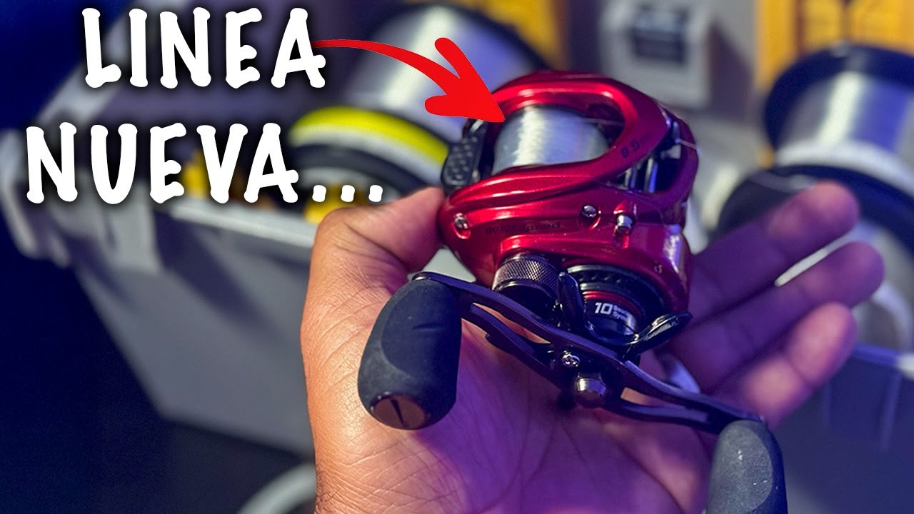 AHORRA DINERO!!! cuando pongas linea a tus CARRETES de PESCA