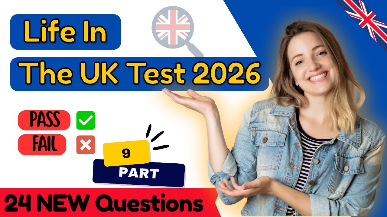 New Questions Life in the UK Test In 2026 | UK Citizenship Test 2026 | British Citizenship & ILR Pre
