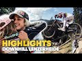Race Highlights from Lenzerheide | UCI Downhill MTB World Cup 2021