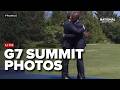 Trump, G7 leaders take another group photo