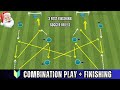 Combination play  finishing  3 best finishing soccer drills
