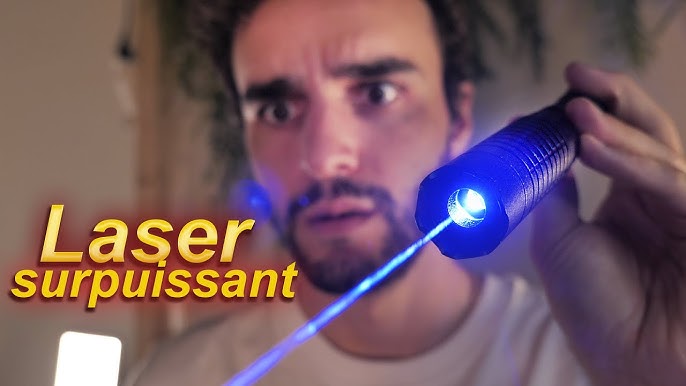 le pointeur laser le plus puissant du monde ? Il brûle tout abuser ! 