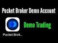 How to create Pocket Broker Demo Trading Account/ pocket broker demo trading