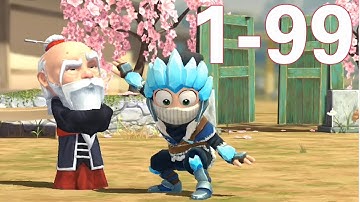 Clumsy Ninja Level 1-99 Gameplay