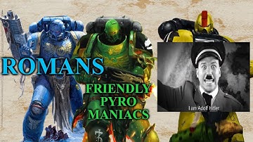 the Space Marines introduce their gimmicks | Warhammer 40k meme dub
