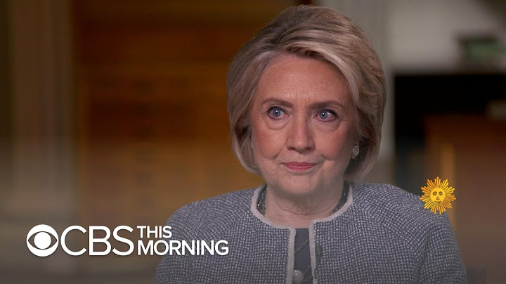 Hillary Clinton: Trump's actions fall under "high crimes and misdemeanors"