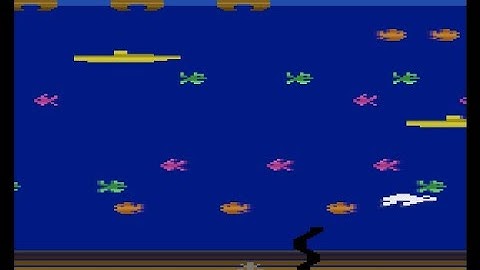 Frogger 2: ThreeeDeep! - Atari 2600 (1984)