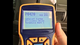 how to fix P0420 ENGINE CODE
