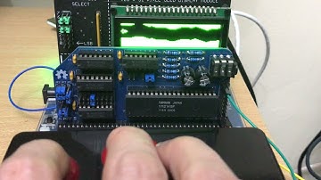 Start of a tunnel game for RC2014 with OLED display