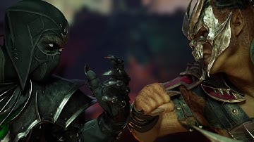 Mortal Kombat 1 - Noob Saibot vs General Shao | All Intro/Interaction Dialogues