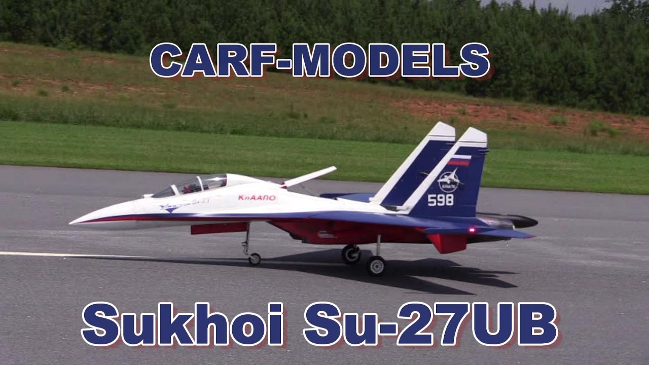 George Brod - CARF-MODELS Sukhoi Su-27UB Scale Jet - 8-17-2025