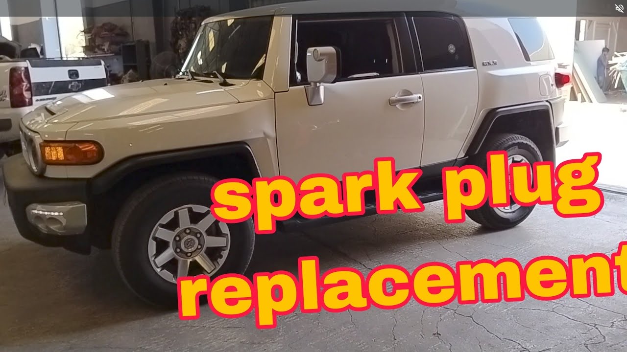 Toyota Fj Cruiser Spark Plug Replacement 2010-2023 - YouTube