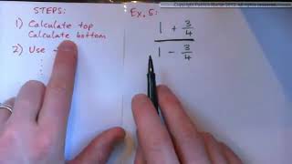 Simplify Complex Fractions