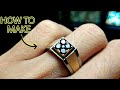 jewelry for men - stamp ring tutorial - free how to