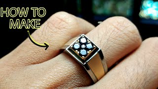 jewelry for men - stamp ring tutorial - free how to