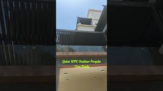 🏗️ Qatar WPC Outdoor Pergola Project Update 🌴 #home #design#wpcfactory #wpc#pergola