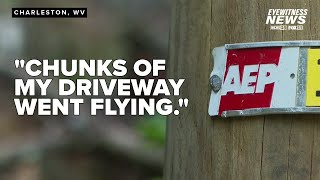 AEP investigating driveway damage claim as resident seeks resolution from storm repairs