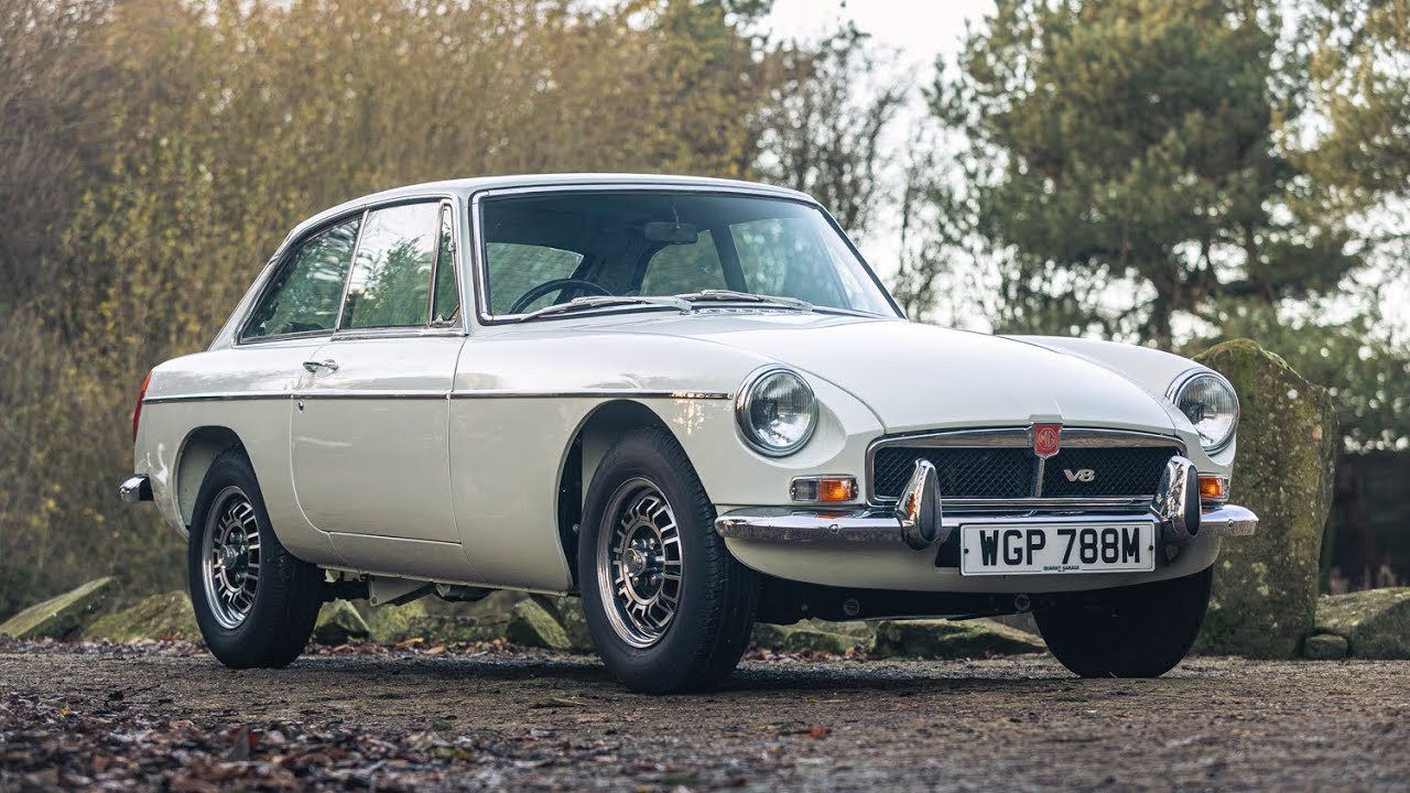 Iconic Auctioneers | 1974 MG B GT 'Factory' V8-Sold