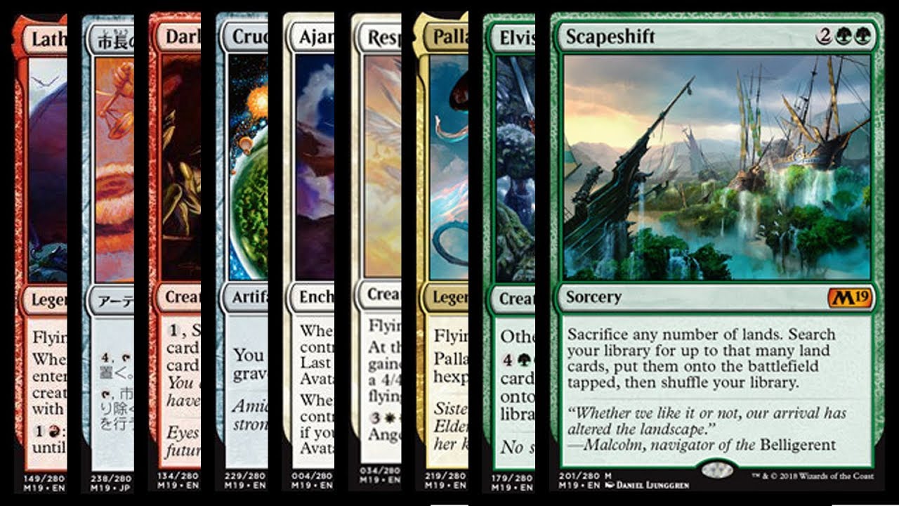 mtg m19 cards Booster Pack Draft : Core Set 2019 (M19) Twenty Sided Art by Ron Spencer MTG Murder Core Set 2019