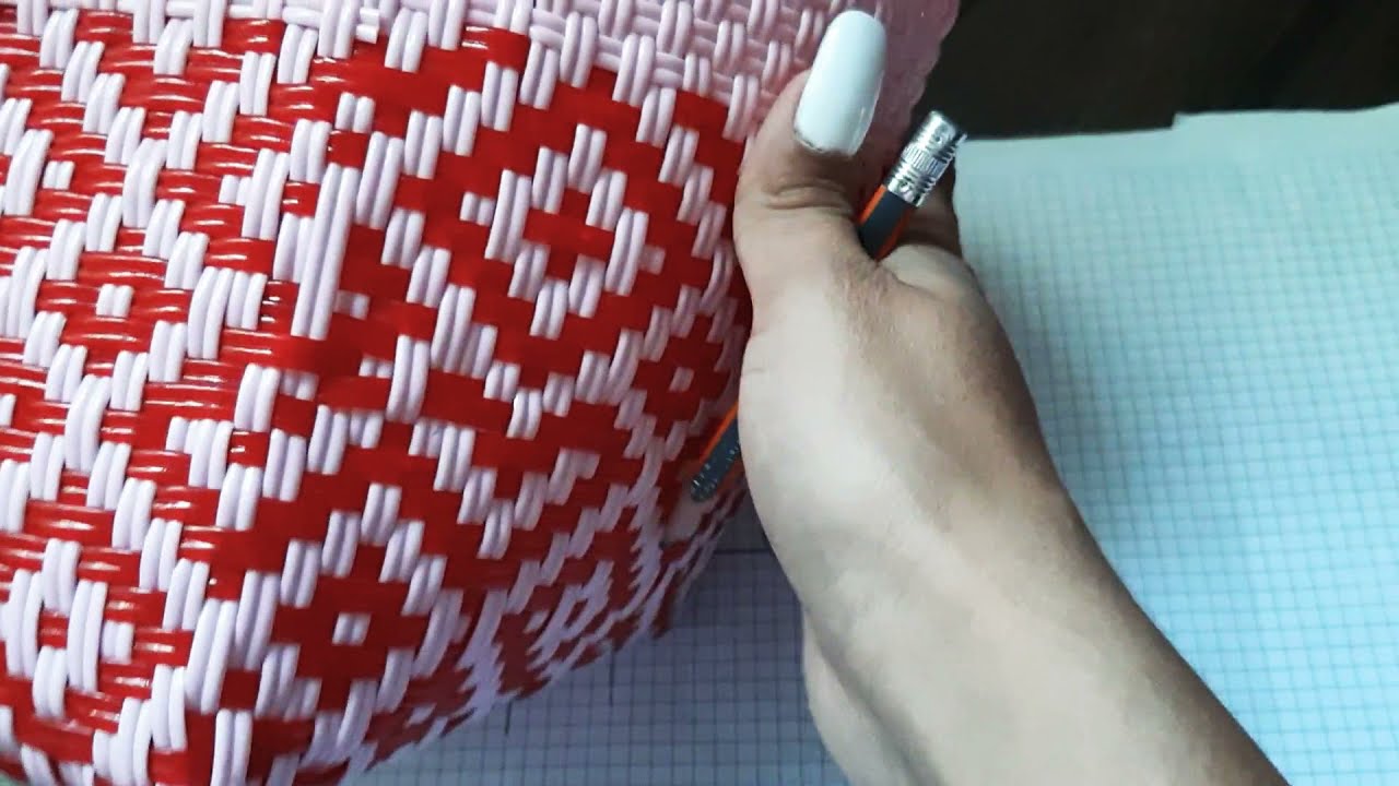 Corrección de esquina principio y fin ❤💗 bolsa de toquilla