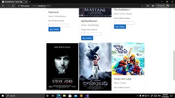 Online Movie Tickets Booking System Project in Asp.NetCore | #Net | #Netcore | #Netframework