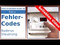 Buderus Fehlermeldung Fehlercode  6A / 3L / A11 / 6L / 2L / 4Y finden