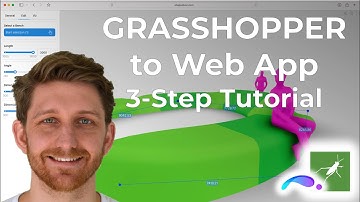 3 step tutorial: Grasshopper script to Web App.