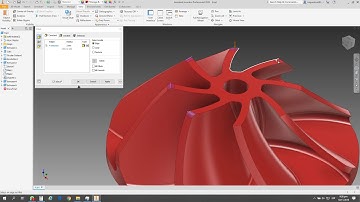 Autodesk Inventor 2020 - Turbina