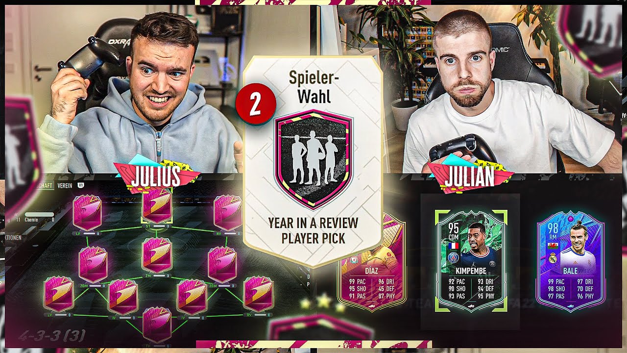 FIFA 22: RANDOM JAHRESRÜCKBLICK PICK Squad Builder Battle 🔥​😍