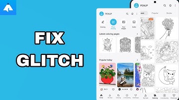 How To Fix And Solve Glitch On Penup-Drawing-Sharing Sms App | Final Solution