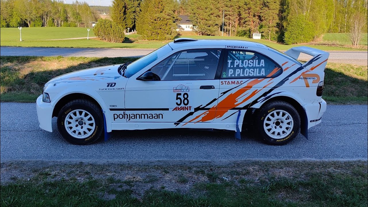 Ikaalinen Spa Ralli 2024 Ek1 Plosila & Plosila. First stage ever