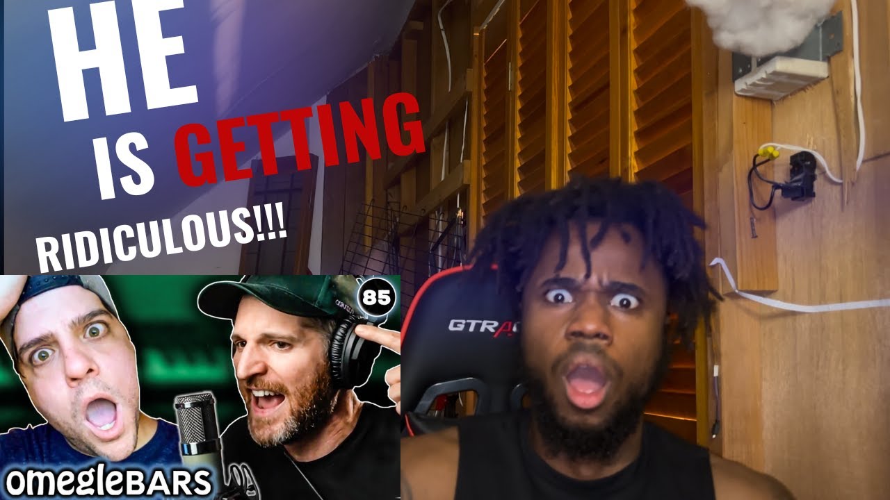Harry mack Omegle bars 85/ How can you be so Talented🤯🔥 (First Time Reaction)