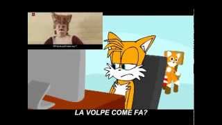 Tails Reacts To What Does The Fox Say with song (SUB ITA)