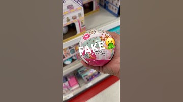 DO NOT BUY FAKE MINI BRANDS